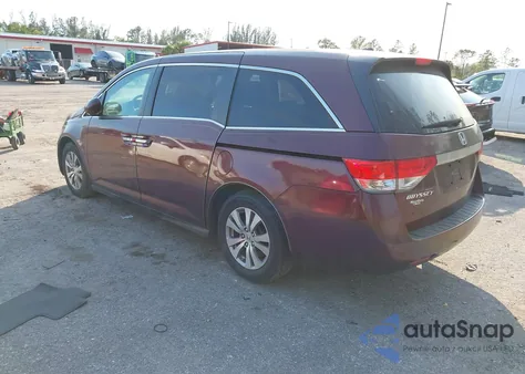 2014 Honda Odyssey Ex-L z USA, uszkodzony, nr VIN 5FNRL5H60EB098055